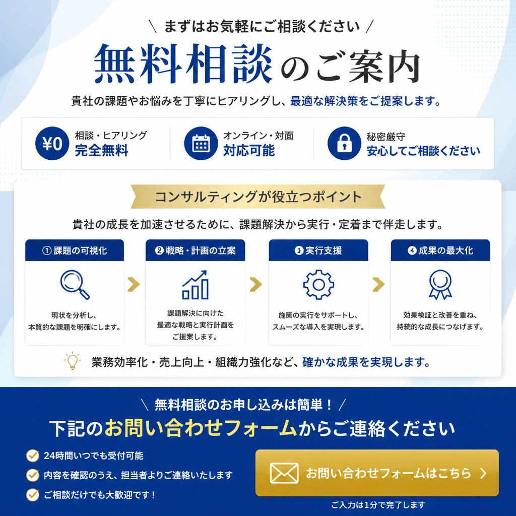 今すぐ無料相談を！